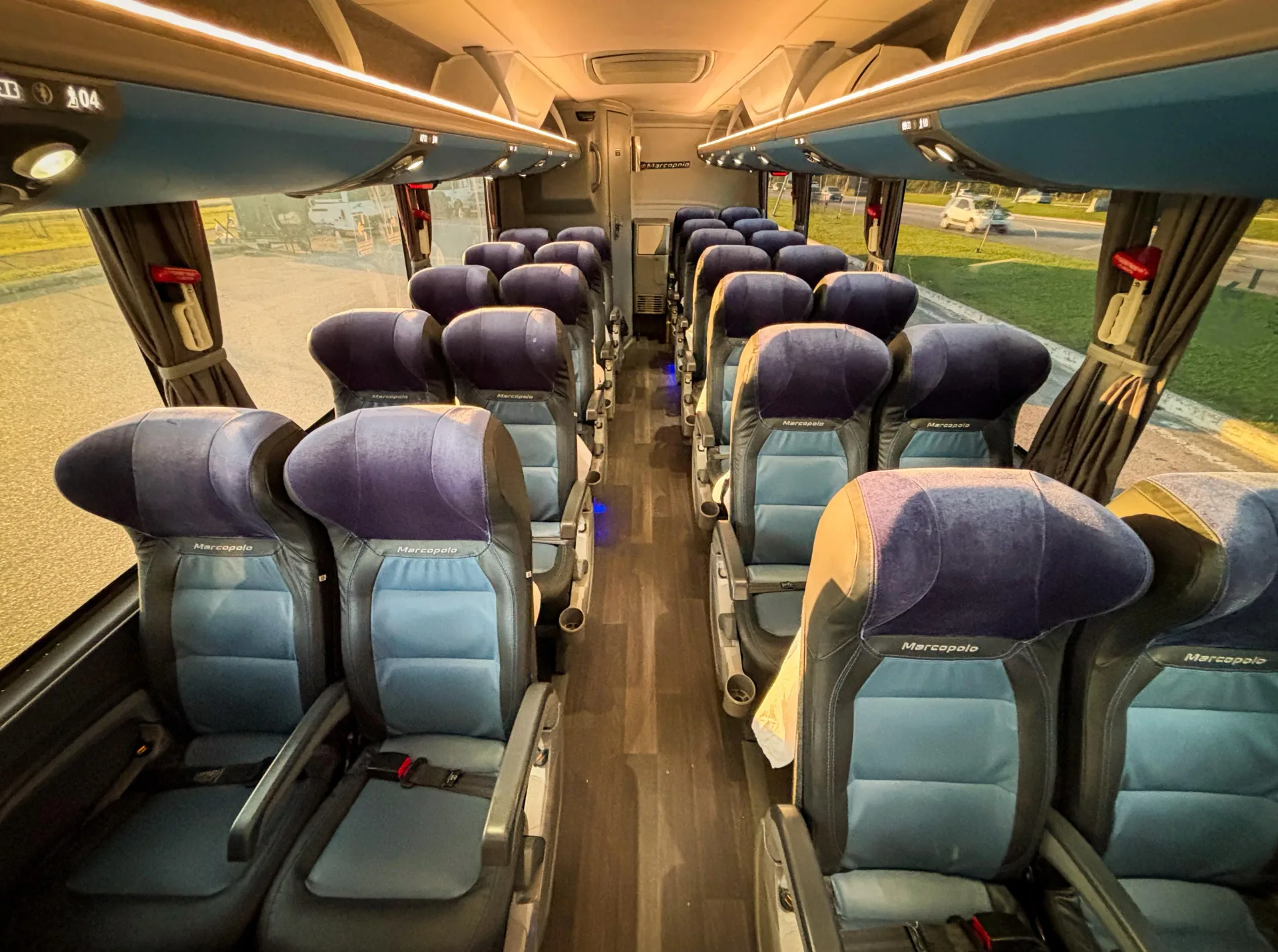Marcopolo Senior Rodoviário - Interior